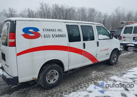 2005 Chevrolet Express z USA, uszkodzony, nr VIN 1GCGG25V251164247
